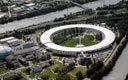 Aerial view of the ESRF
