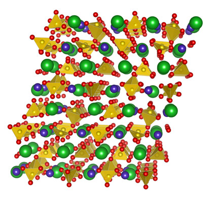 Crystal structure of dolomite-III at 55 GPa