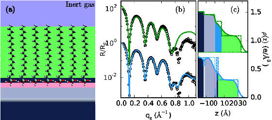 Native-oxide-terminated silicon substrate in air, covered by a self-assembled OTS monolayer.